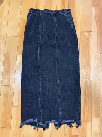MOUSSY 데님 롱 스커트 사이즈 2