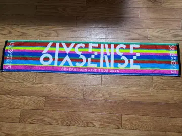 6IXSENSE 타월 GENERATIONS LIVE TOUR 2025