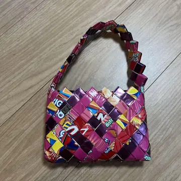 캔디 백 vintage 핑크 계열