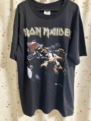 IRON MAIDEN T셔츠 1995년제 LARGE