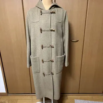 후드 부착 더플 코트