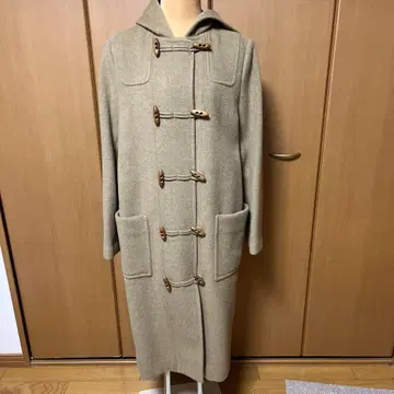 후드 부착 더플 코트