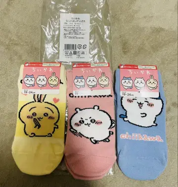 치이카와 (먼작귀) 뭔가 즐거운 삭스 3족 세트 새상품