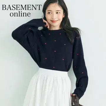BASEMENT online [ HARUKA DESIGN ] 하트 가디건