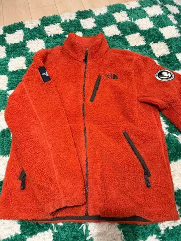 일본 미발매 THE NORTH FACE 플리스 자켓 오렌지