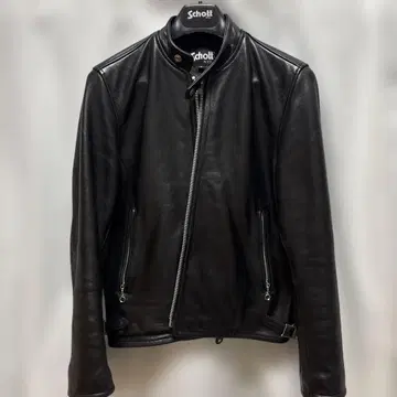 Schott 블랙 싱글 라이더 자켓