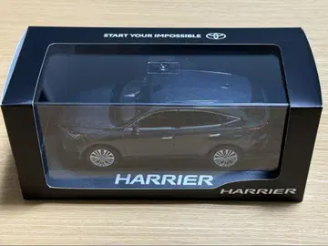 TOYOTA 도요타 하리어 슬레이트 그레이 메탈릭 1/30 딜러 한정판