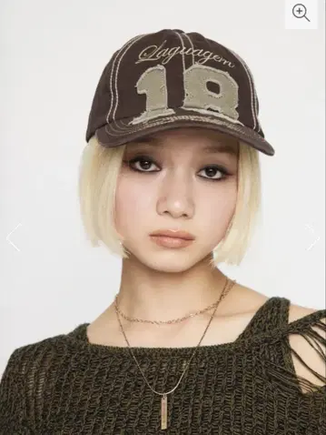 [ LAGUA GEM ] NUMBER STITCH 캡