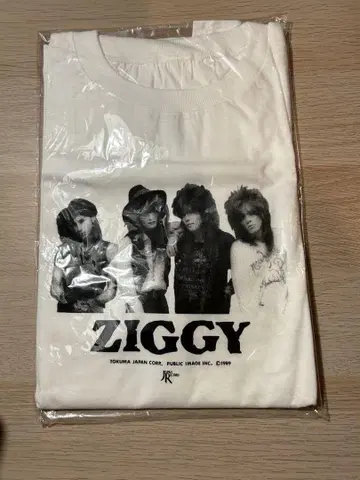 ZIGGY 밴드 멤버 티셔츠 1989년제