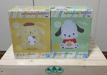 폼폼푸딩 포차코 소프트 비닐 피규어 2개 세트