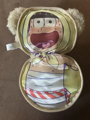 쥬시마츠 봉제 인형 파우치