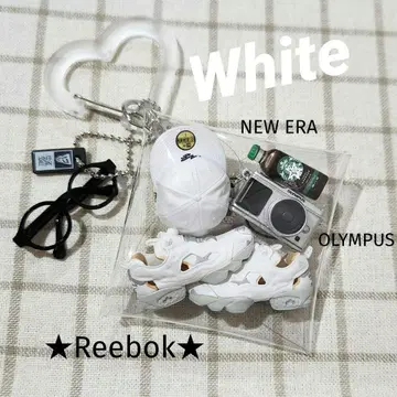 가챠 파우치 리복 뉴에라 올림푸스 화이트 계열