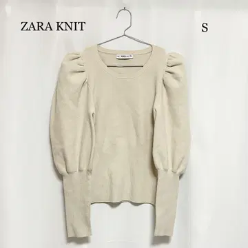 0517 ZARA KNIT 퍼프 슬리브 니트 S 사이즈