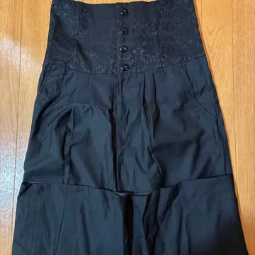 BLACK PEACE NOW 와이드 팬츠