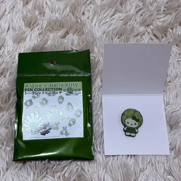 오사카 만박 일본관 한정판 모 키티 핑 배지