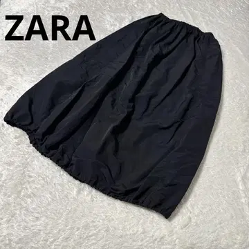 ZARA 블랙 벌룬 스커트 S 사이즈