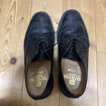 새상품급 SANDERS OSLO DIPLOMAT 카프레더 드레스 슈즈