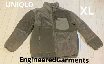 유니클로 EngineeredGarments 콤비네이션 플리스 자켓