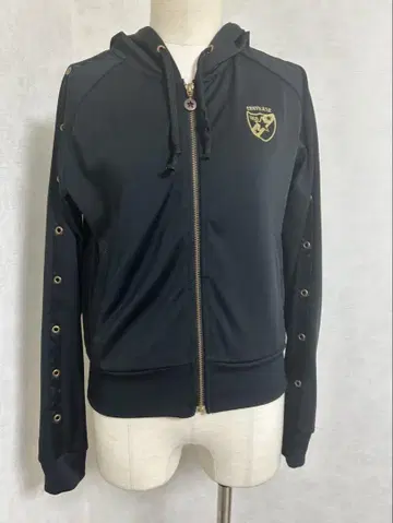 컨버스 골드 집업 긴팔 후드티 M 사이즈