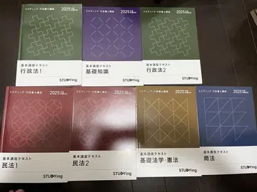 스태딩 행정서사 2025년판 7권 세트