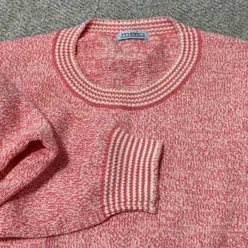 가격 인하 컨디션 최상! malo 썸머 니트 핑크 사이즈 48