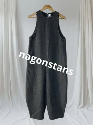 새상품급 나곤스탠스 nagonstans 오버롤 울 그레이 M