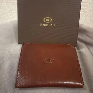 SOBDEAL 브라운 접이식 지갑