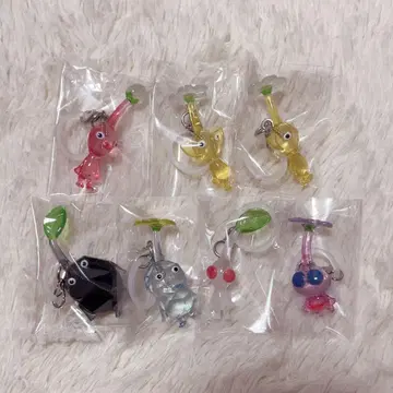 피크민 메지루시 액세서리 7점 세트 묶음 판매 가챠가챠