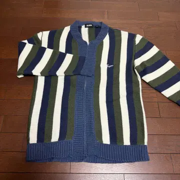 XLARGE 스트라이프 가디건 L 사이즈