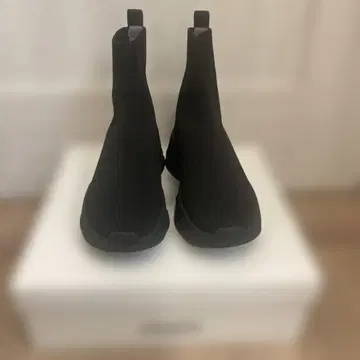 다이애나 [ 발수 가공 ] 경량 통굽 니트 삭스 부츠