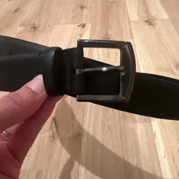 페라가모 블랙 심플 벨트 사이즈 36