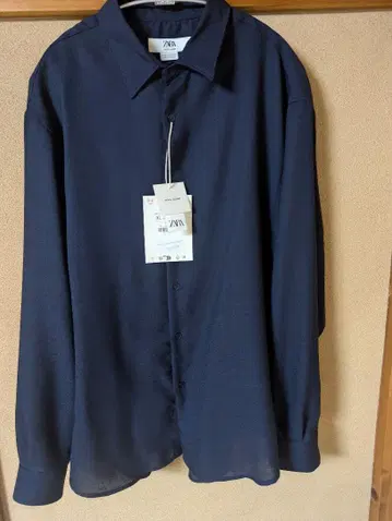ZARA 울 블렌드 셔츠 XL