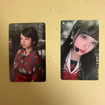 팬텀 시타 모나 시타의 요이마츠리 트레이딩 카드 2종 세트
