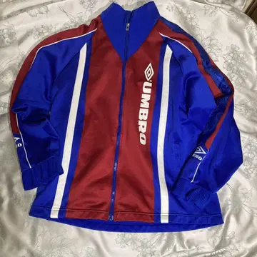 UMBRO 엄브로 자켓 파랑 빨간색 O 사이즈