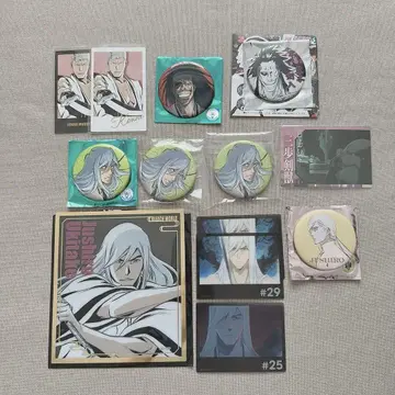 BLEACH 캔뱃지 클리어 색지 쥬시로