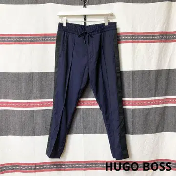 HUGO BOSS 이지 슬림핏 팬츠 사이드 라인 럭셔리