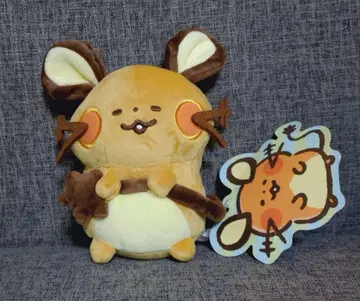 데덴네 봉제 인형 yurutto 릴렉스 포켓몬 센터 한정판 택 포함
