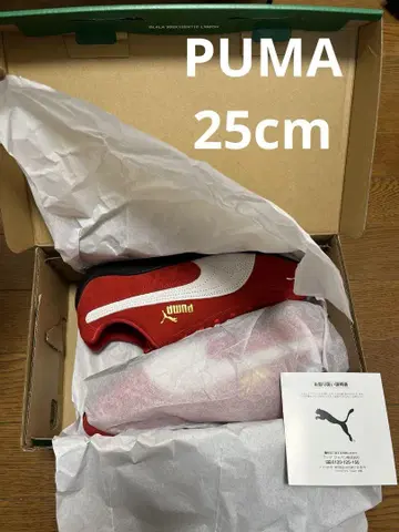 미사용 새상품 PUMA 스피도캣 25cm RED