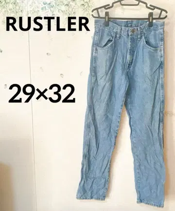 새상품급 RUSTLER 데님 청바지 29 x 32 캐주얼