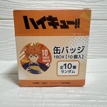 하이큐 캔뱃지 BOX 전 10종 랜덤