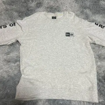 NEW ERA 그레이 맨투맨 MEDIUM