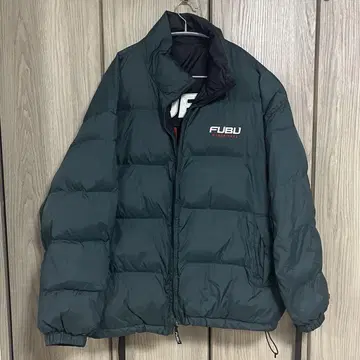 FUBU 다운 자켓 XL 사이즈 다크 그린