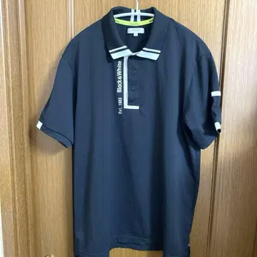 Black & White 피케 셔츠 골프웨어
