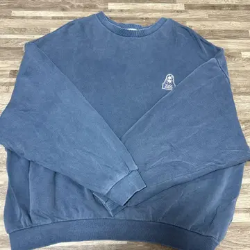 X-girl & MOUSSY 파트너 잉크 라임 맨투맨 M