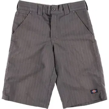 Dickies 스트라이프 그레이 숏팬츠 32