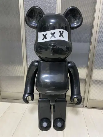 BE@RBRICK x GOD SELECTION XXX 블랙 1000%