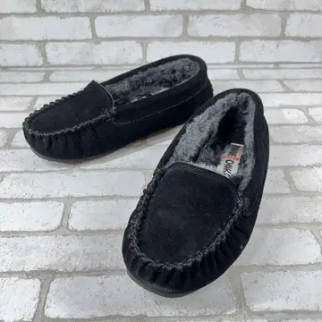 MINNETONKA 미네통카 블랙 모카신 신발