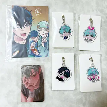 에이리언 스테이지 티르 이반 아크릴 키링 트레이딩 카드 브로마이드