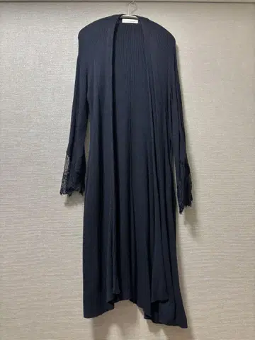 snidel 리브 롱 가디건 레이스 포함