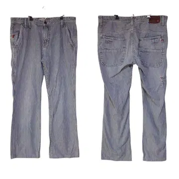 Quiksilver 히코리 데님 팬츠 빈티지 34